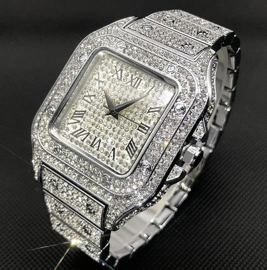 (Nr.47) Iced Out Watch (unisex)